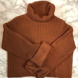 NWT Goodnight Macaroon ‘Retta’ Cognac Sweater